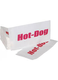 Hot-dog tasak195X110mm  200db/cs nyomtatott