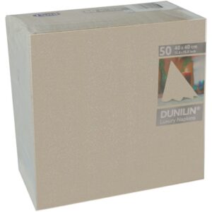 Dunilin szalvéta 40×40 Gránátszürke 45lap/12csom/krt  186782
