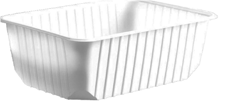 Hagner alj 1000ml fehér PP  50db/10csom/krt (77590)