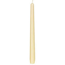 Gyertya kúpos 245mm fehér 10db-os 31100