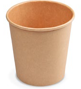 Lebomló leveses tál Barna 750ml 11.5cm 50db/18csom/krt 76976