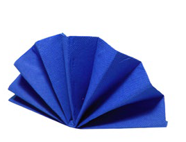 Szalvéta DekoStar 40x40cm Sötétkék 40lap/24csom/krt 88003