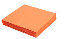 Szalvéta Gasztró 3rét 33x33cm Narancs 250lap/6csom/krt 87815