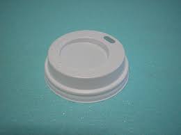 Papírpohár tetõ (ívólyukkal) 80¤ 250-280ml PS 100db/10csom/krt 76293