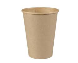 Pohár papír 330ml Barna kraft  50db/cs 20cs/karton 76433