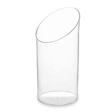 Fingerfood tál kerek 45x84mm 65ml PS 20db/cs 600db/karton 66361